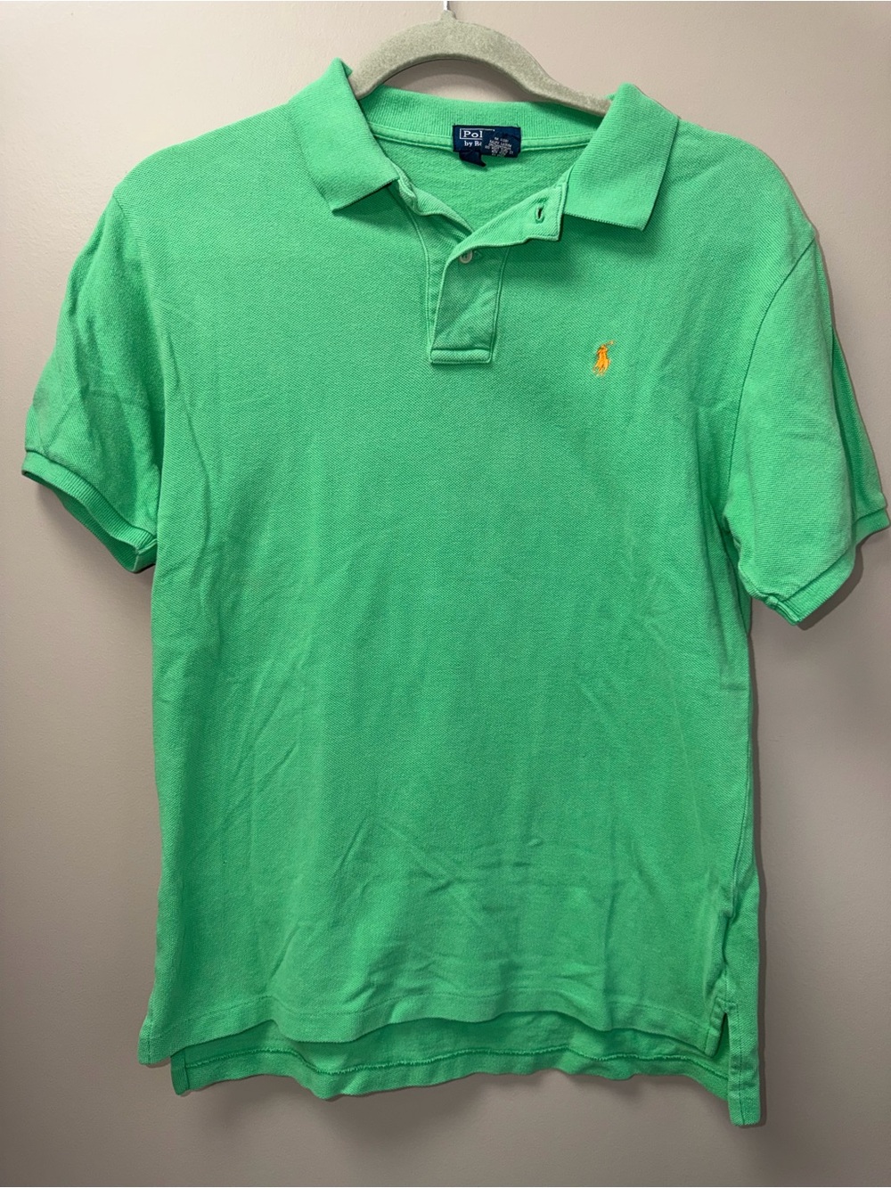Polo by Ralph Lauren boys Green Classic Piqué Polo Shirt